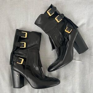 Laurence Dacade fringe leather boots